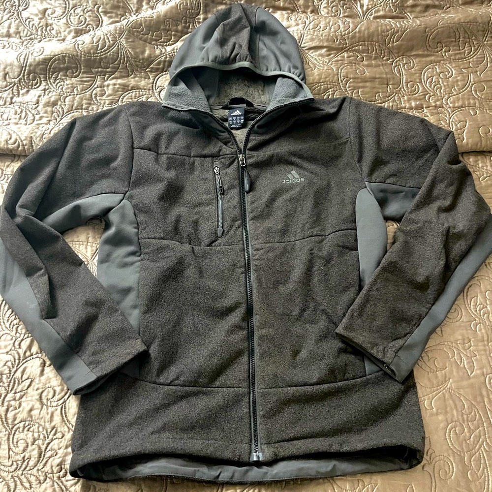 Adidas Outdoor Full Zip Tech Fleece, Size M